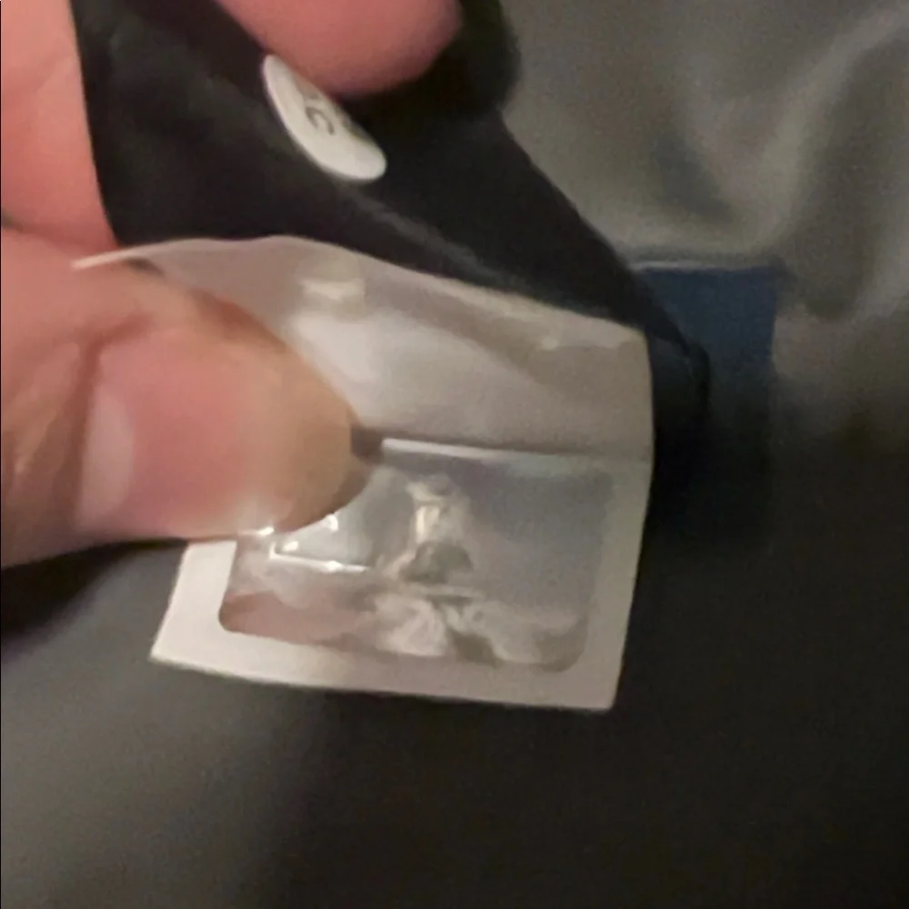 The North Face girls size 7/8  Navy Raincoat - Picture 8 of 9